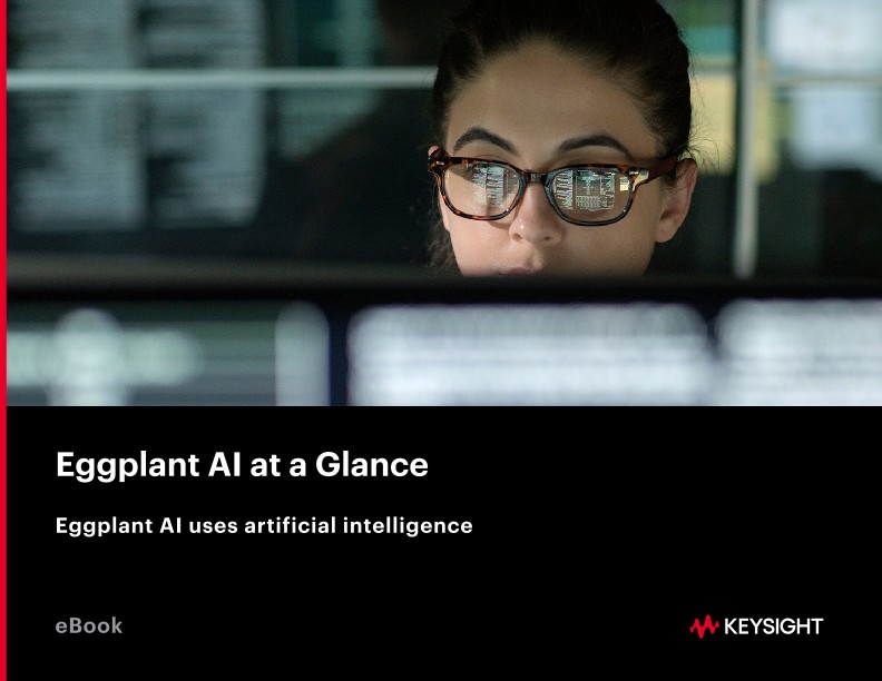 Eggplant AI at a Glance PDF Asset Page Keysight